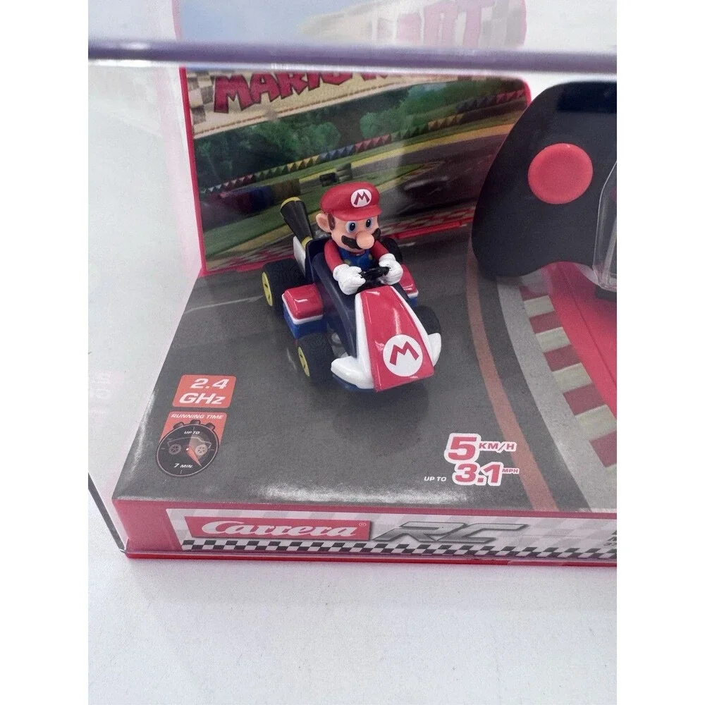 Carrera Mario Kart Mini RC Remote Control Car - Mario - New Fast Shipping